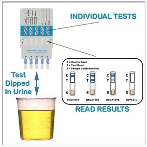 How long it will still show on a urine drug test is estimated based on frequency of use, but does not take into account the weight and body fat of the on a saliva drug test, thc will test positive within one hour of use, but you may have marijuana in your system for about 12 hours after last use. Emergency Medicine News
