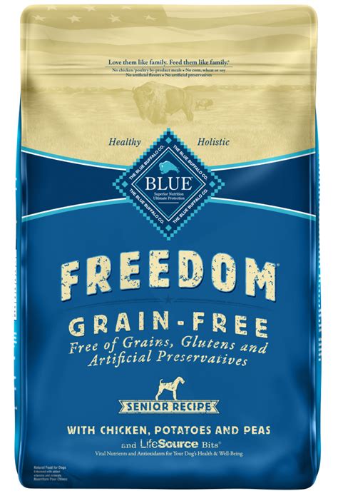 4.8 out of 5 stars 3,231. Blue Buffalo Freedom Senior Chicken Recipe Dry Dog Food ...