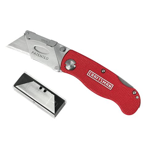 Craftsman Metal Lockback Utility Knife Aft Fasteners