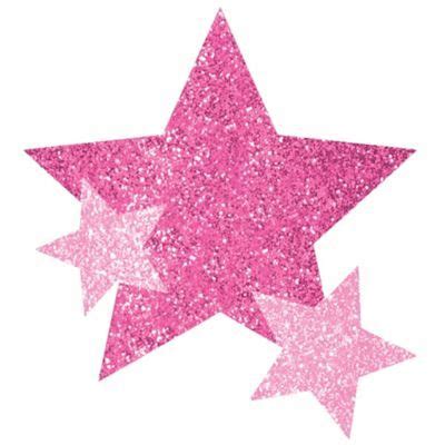 Pink Star Body Jewelry Pink Pink Stars Pink Star Background Glitter