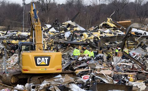 Mayfield Tornado Damage In Kentucky Photos And Videos