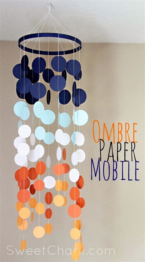 40 Creative Paper Crafts Ideas Paper Mobile Diy Room Decor Diy