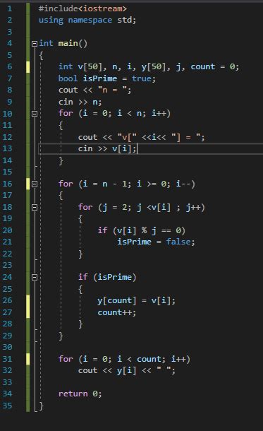 Print A Vector C++