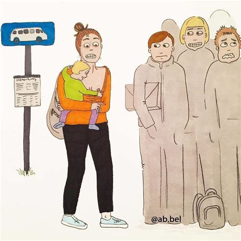 Norwegian Mom Doesnt Censor What Motherhood Really Looks Like In Her 30 Illustrations