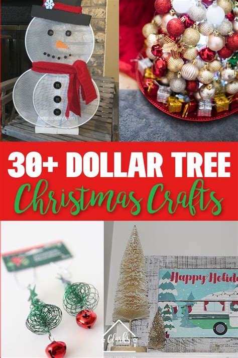 Festive And Affordable Dollar Tree Christmas Crafts