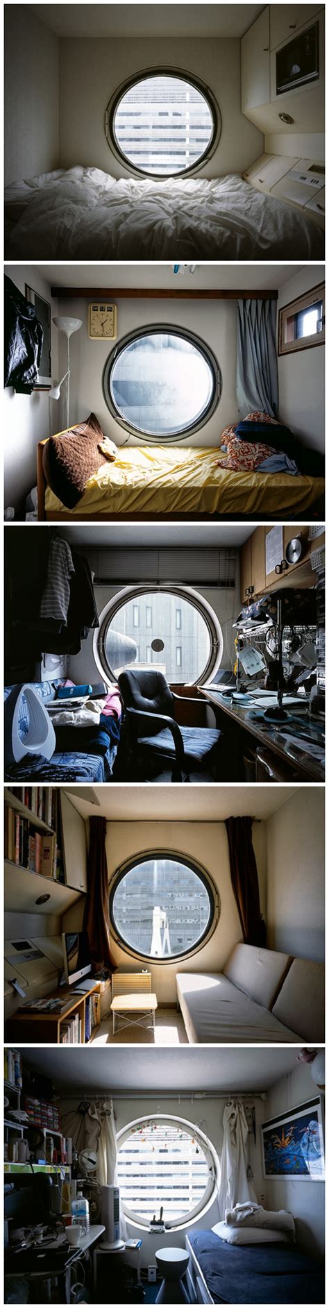 NAGAKIN CAPSULE TOWER Architect : Kisho Kurokawa Location ...