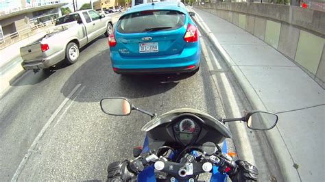Motorcycle Lane Positioning Where Should You Ride Youtube