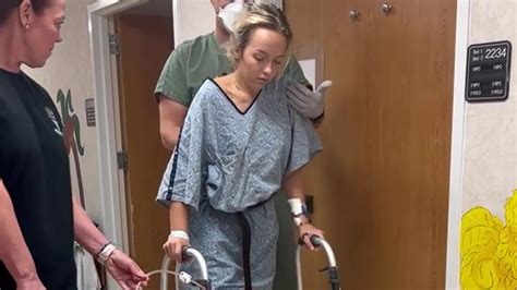 heartbreaking update in case of teen forced to have her leg amputated after 9ft long shark