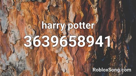 Song ids, or music codes, allow you to add a soundtrack, sound effects, or narration to make your game extra special. harry potter Roblox ID - Roblox music codes