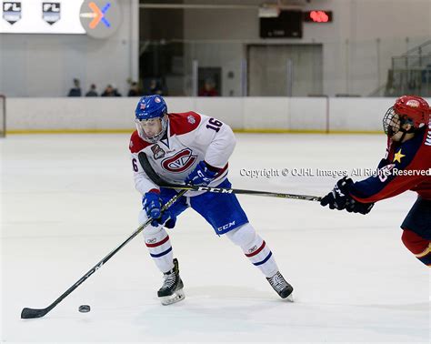 Ontario Junior Hockey League Game Between The Kingston Voyageurs And