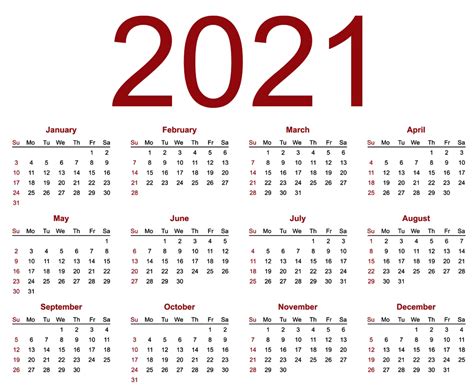 Berikut akan dibahas tentang tips desain kalender 2021 agar terlihat menarik. 2021 Calendar PNG Transparent Images | PNG All