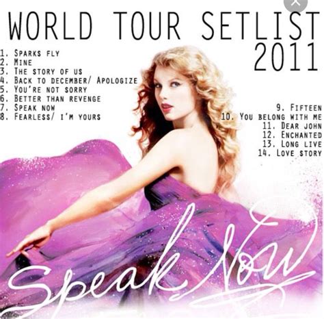 Taylor Swift Speak Now Deluxe Edition Tracklist