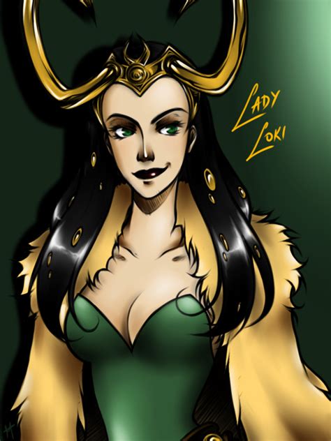 Assuming lady loki is the evil version of loki in the new tv show, and they somehow survive the episodes to come, the. Lady Loki by Marionnettee on DeviantArt
