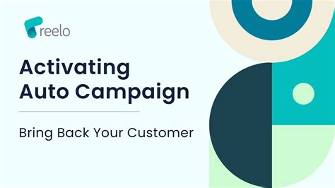 Activating ‘bring Back Your Customer Automated Marketing Campaign
