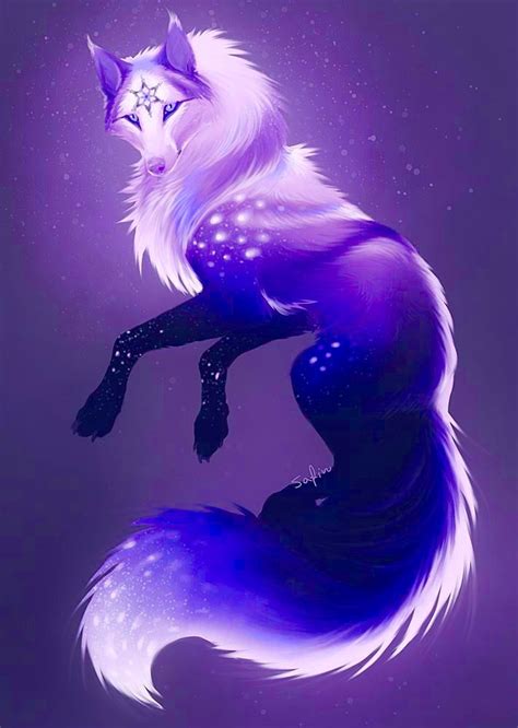 Pin By Bunshi On Wolves Spirit Animal Art Fantasy Creatures Art
