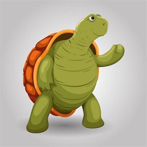 Premium Vector Cute Reptile Turtles Cartoon Mascot Illustration