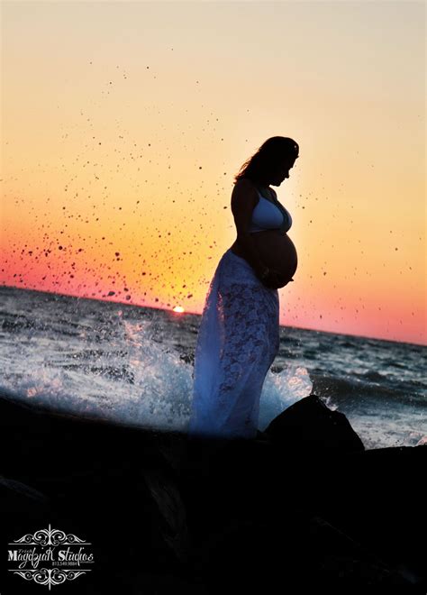 Immortal Fitness Maternity Photography On The Beach Beautiful Sunset