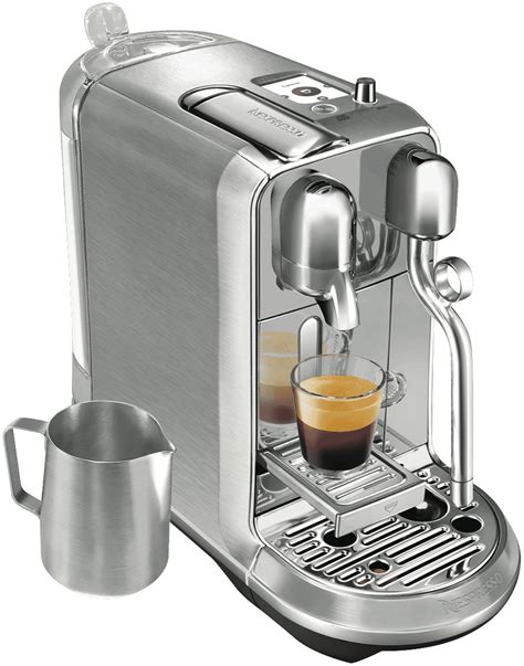 Nespresso BNE800BSS Breville Creatista Plus Capsule Stainless Steel Machine at The Good Guys