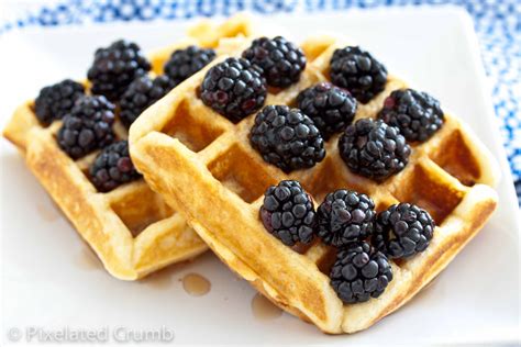 Traditional belgian waffles are yeasted and the batter rests in the fridge overnight. The Most Perfect Buttermilk Belgian Waffles | Pixelated Crumb