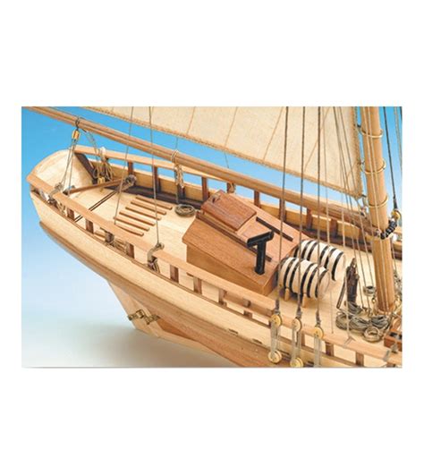 Maqueta De Barco En Madera Del Virginia American Schooner