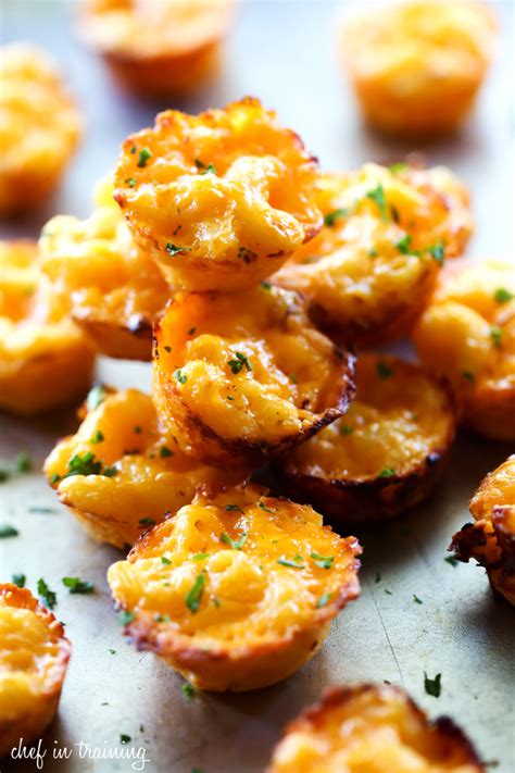 Baked mac and cheese has a bad reputation for being gummy, soggy, and downright inedible. Homemade Mac and Cheese Bites - Chef in Training