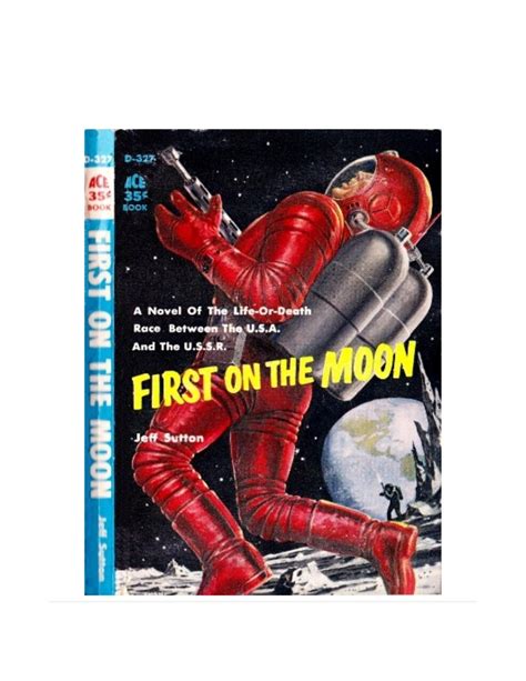First On The Moon By Chuck Thompson Via Slideshare Pulp Fiction Art