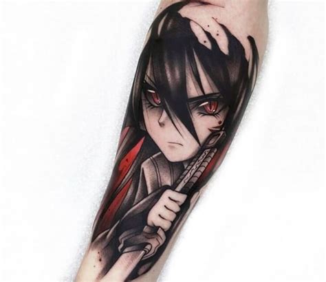 Tattoo Photo Akame Ga Kill Tattoo By Gustavo Takazone Anime Tattoos