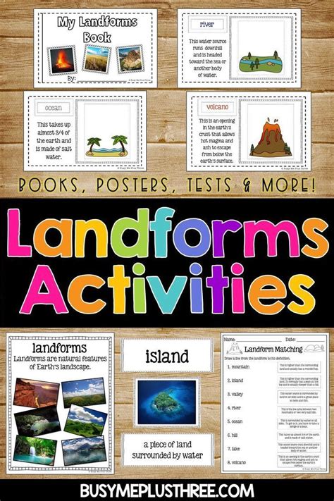 Are You Looking For Some Landforms Activities And Games These Are