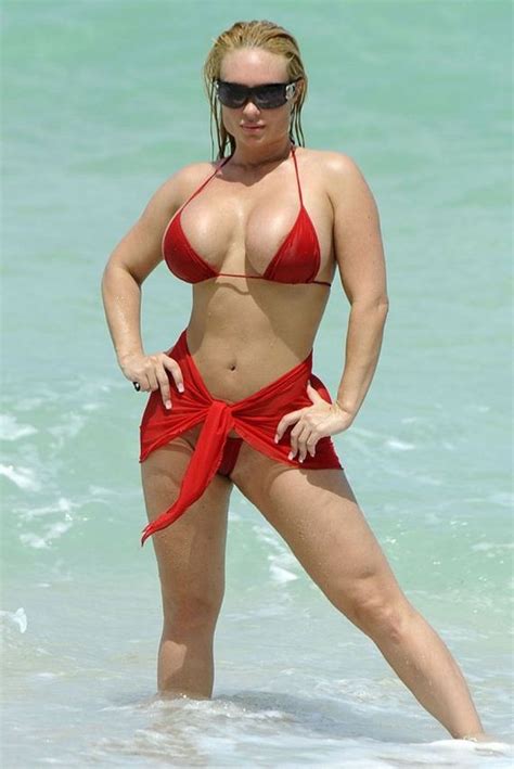 CoCo Red Bikini Candids In Miami