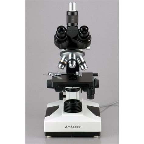 Amscope T490b Compound Trinocular Microscope 40x 2000x Magnification