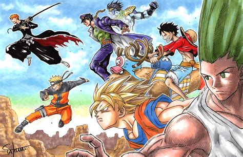 Naruto X Dragon Ball Wallpapers