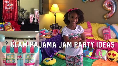 pajama party ideas youtube