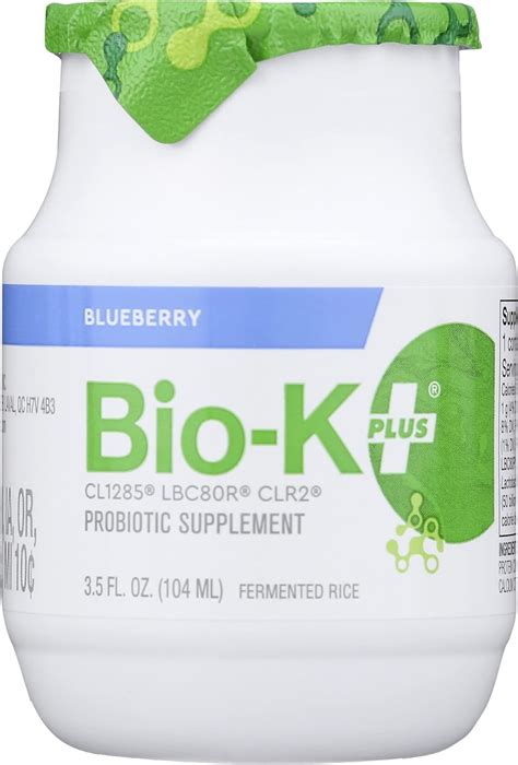 Bio K Plus Probiotic Fermented Rice Blueberry Organic 35