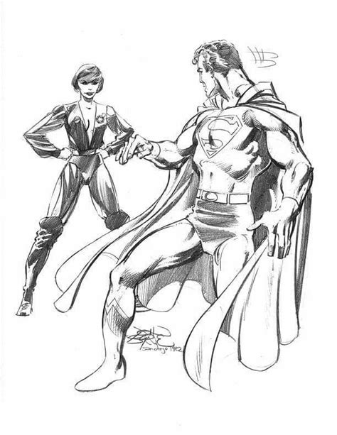 John Byrne 1982 John Byrne Comic Art Superman