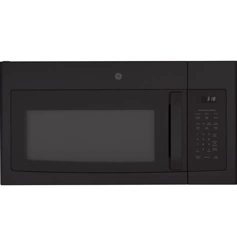 Ge Jnm3184dpbb Ge® 18 Cu Ft Over The Range Microwave Oven With