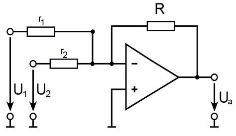 operational amplifier - OpAmp used as adder - Electrical Engineering