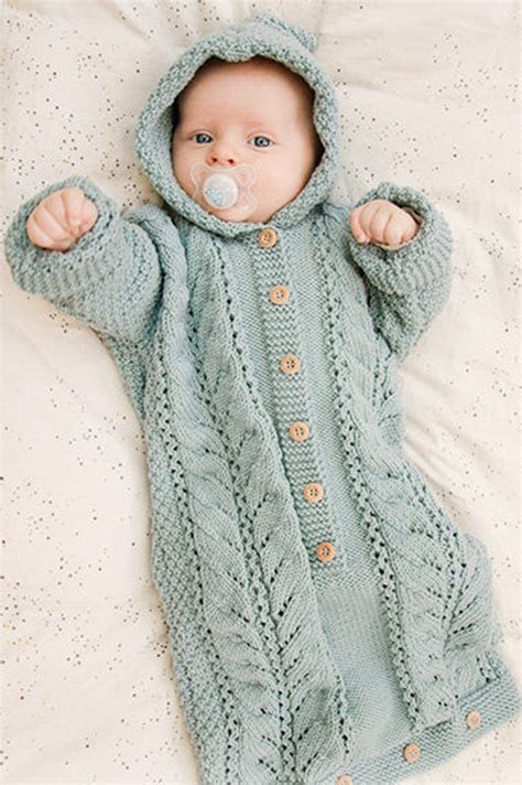 Knitting Pattern Baby Sleeping Bag Cocoon Sleep Sack Bunting Etsy In