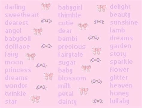 Pink And Pastel Image Pink Aesthetic Aesthetic Usernames Cute Nicknames