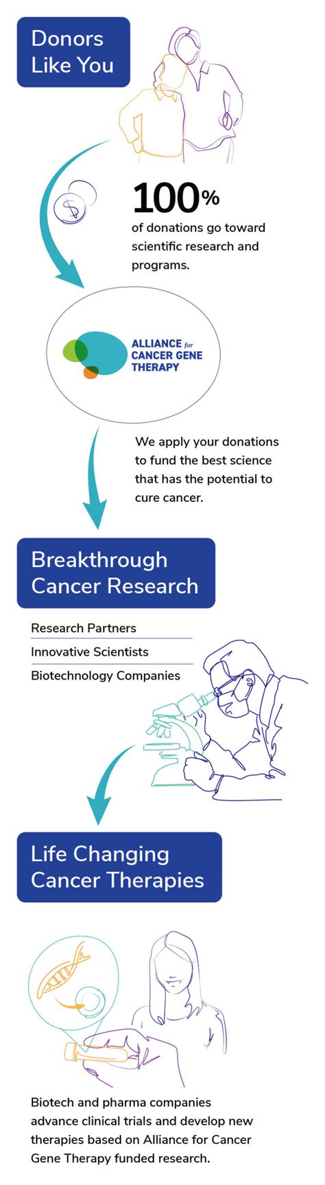 How We Use Your Donations Alliance For Cancer Gene Therapy