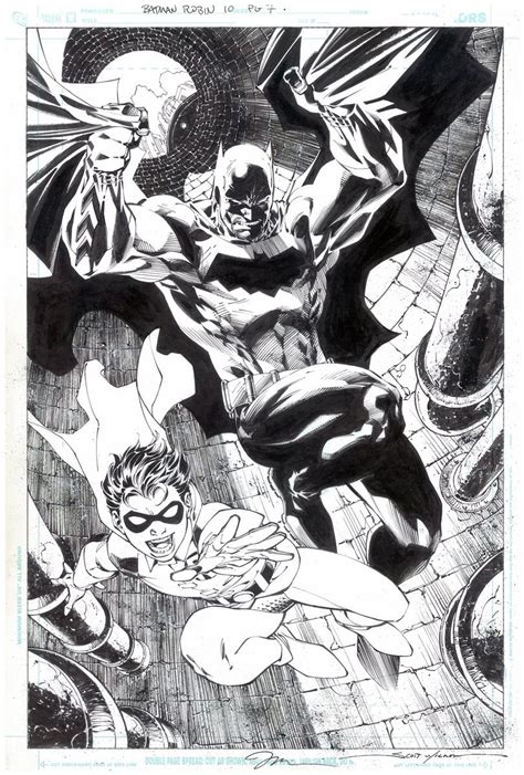 All Star Batman And Robin Issue 10 Page 7 Splash Jim Lee Comic Art