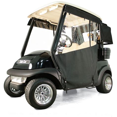 Club Car Precedent-Onward-Tempo - Red Dot Chameleon Black 2-Passenger