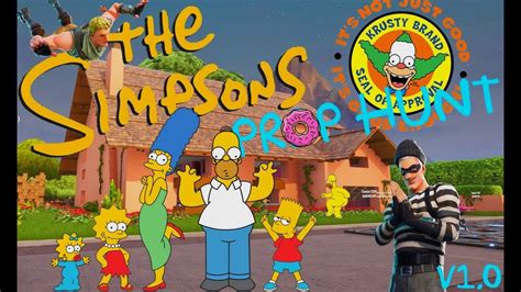 Fortnite The Simpsons Prop Hunt Youtube