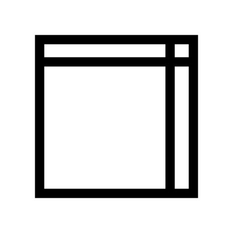 Free Download Square Layout Interface Symbol Outline Icon Webfont