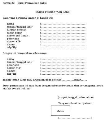 Yang bertanda tangan di bawah ini setuju mengadakan 3. Cara Mengurus Ijazah dan SHUN Yang Hilang, Ternyata Sangat ...