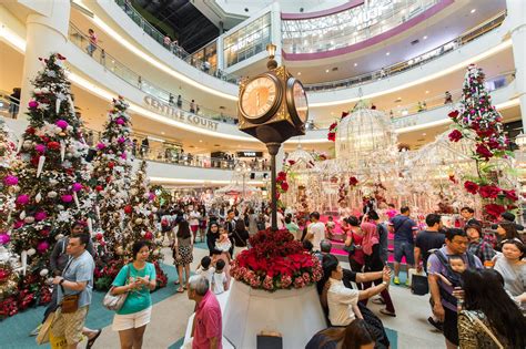 Village grocer is a mini village within the mall, with an enormous supermarket, f&b outlet and a stationery store. Mid Valley Megamall_7 | Christmas inspiration, Christmas ...