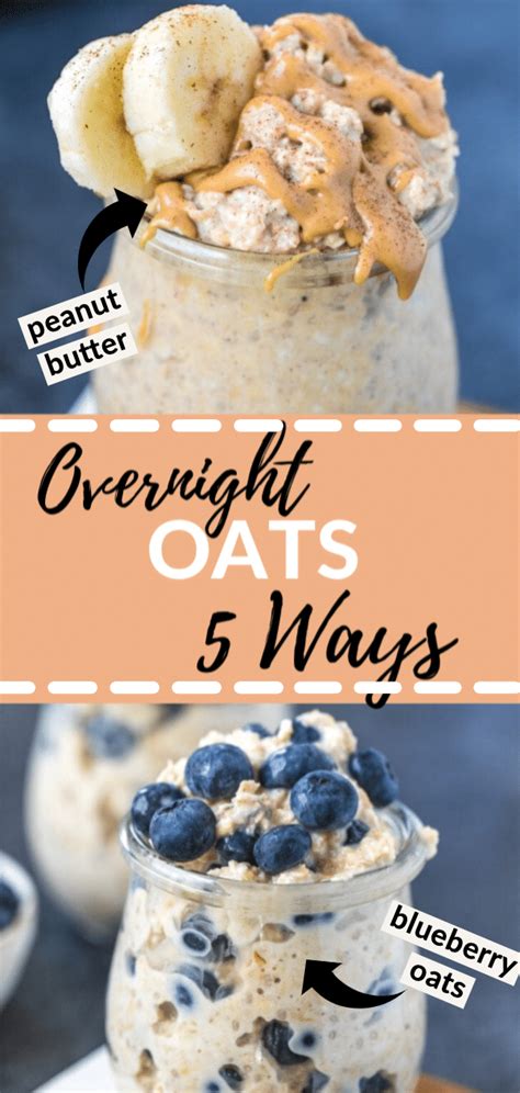 Overnight Blueberry Oats Vegan Dairy Free Options Krolls Korner