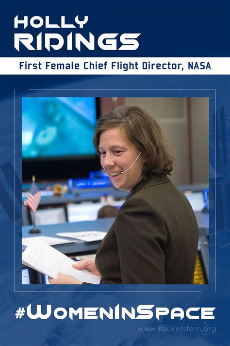 Holly Ridings Chief Flight Director Nasa Nasa Mission Control Johnson Space Center