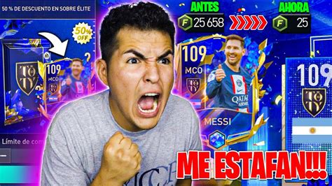 Me Gaste Mucho Dinero En Fifa Mobile Para Conseguir A Messi Toty Grl Me Estafaron Youtube