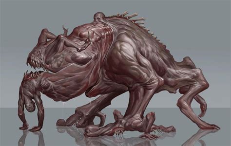 Mutant Beast Ii By Priapos Monster Concept Art Creature Concept