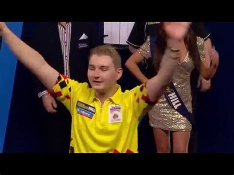 Michael van gerwen delivered his best performance of the premier league so far, to inflict just a second defeat of the campaign on dimitri van den bergh. PDC World Darts Championship 2016 - Amazing Walk-on ...